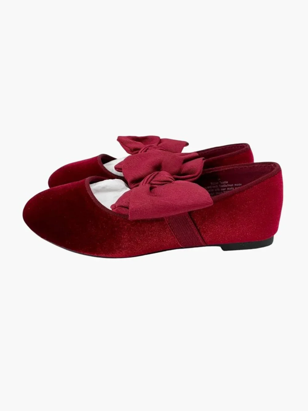 NEW Cat & Jack Toddler Girls' Chloe Mary Jane Flats - Red - Size 11